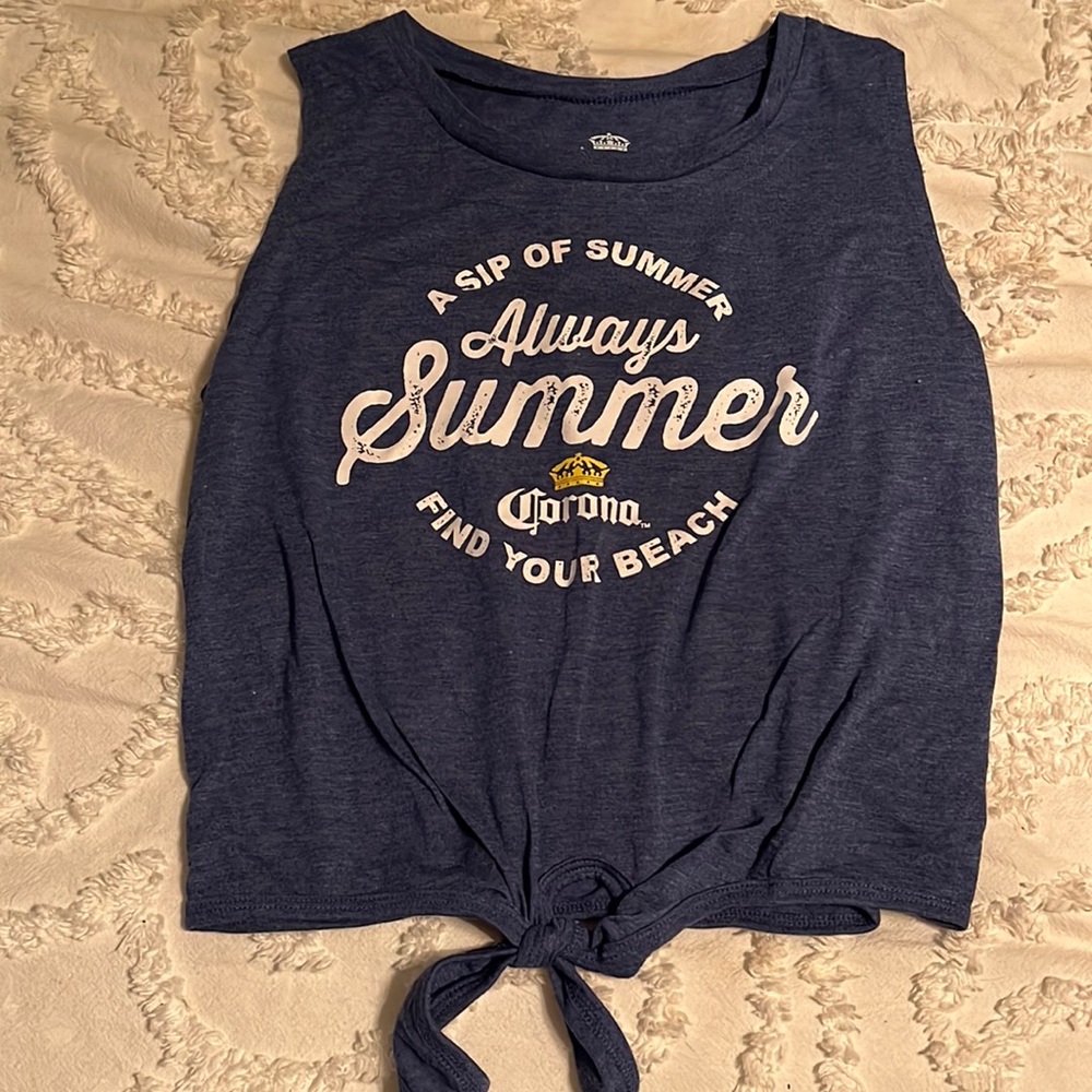 Corona always summer tank